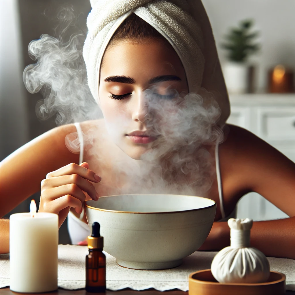 Facial Steaming For Acne Benefits & Steps